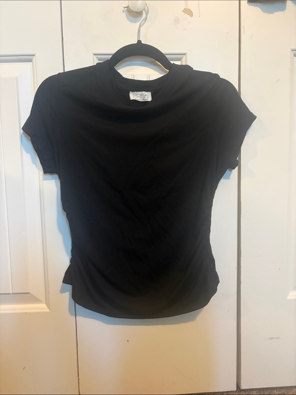 Basic Black Women's Short Sleeve Tee